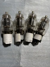 Lot Of 4 6BG6 Power Tubes Test Near Data Book Values