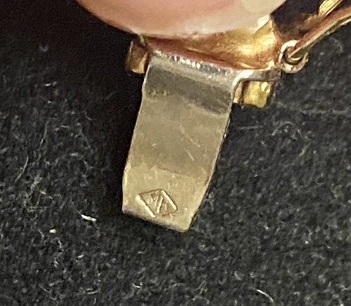 Bracciale Vintage Oro 14k Italia MB (Murray Braunstein) San Marco 15g 7,5” - Foto 10 di 12
