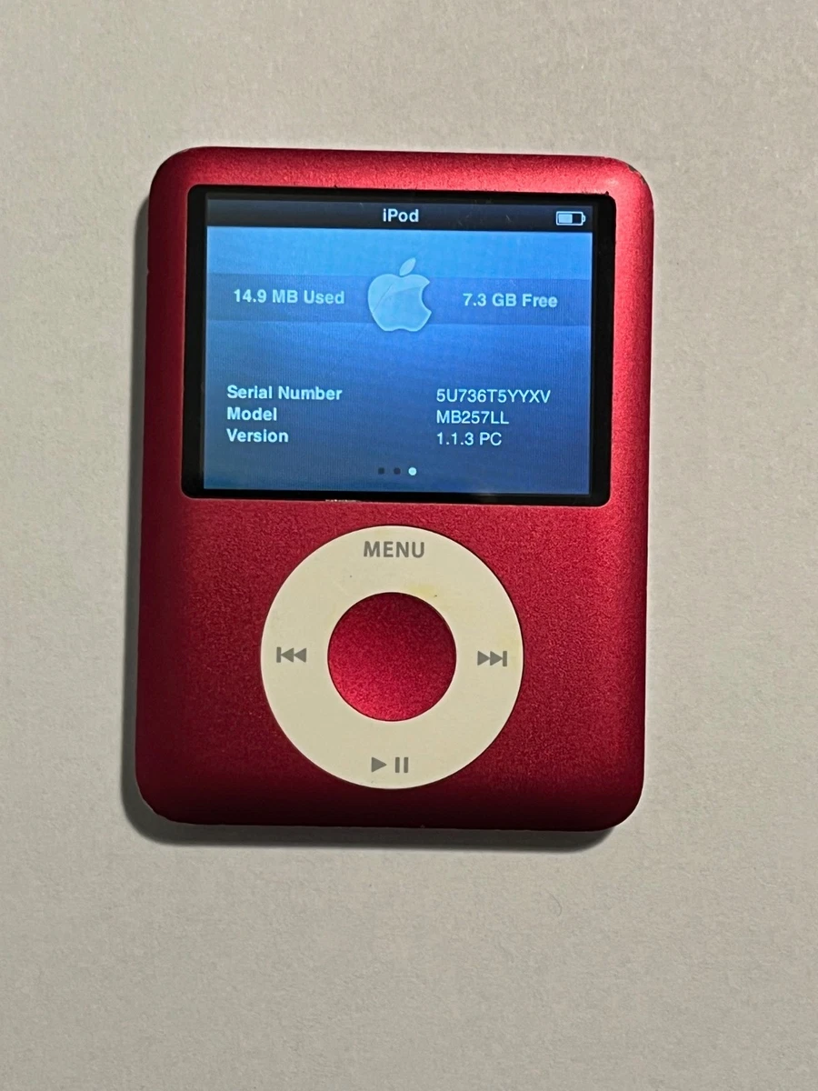 Apple Ipod Nano 3rd Generation 8gb for sale - eBay