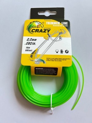 Trimmerfaden Mähfaden 15m Rasentrimmer Freischneider Motorsense rund  1,3 -2 mm