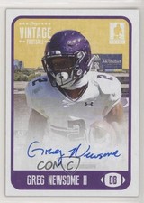2021 Onyx Vintage Auto Blue Ink /400 Greg Newsome II #FAGN Auto 2qw