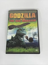 Godzilla vs. Sea Monster DVD (1966) Toho Kaiju Action Film VG+ 50th Ann. DVD