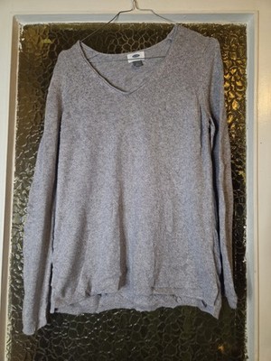 Old Navy Damen Pullover Sweatshirt Größe M Farbe Grau