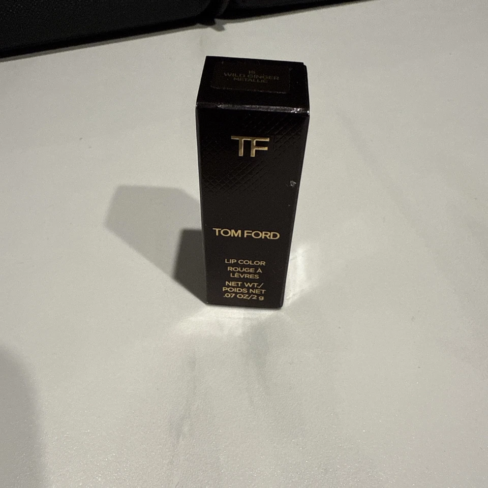 TOM FORD LIP COLOR 15 Wild Ginger Bright Orange LIPSTICK Mini With Box New 2G - image 3 of 3