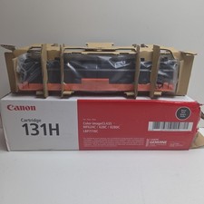 NEW OEM - CANON 131H BLACK TONER CARTRIDGE - 6273B001 - Sealed Bag