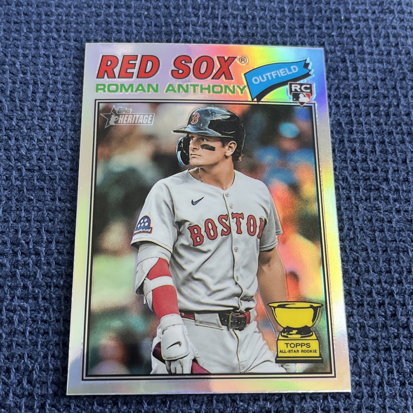 2026 Topps Heritage - Roman Anthony #86 Chrome Refractor (RC)