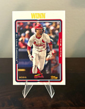 Topps 2025 Masyn Winn St. Louis Cardinals Base Set Baseball Card #249