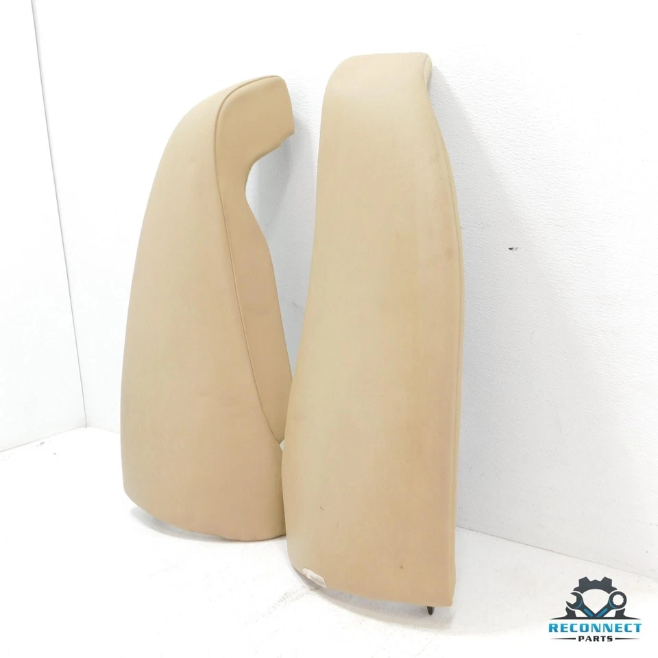 09-11 BMW 328i 335i M3 E90 Rear Left Right Side Seat Bolster Back Panel Set OEM - Image 2 of 4
