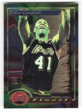 Elden Campbell 1993-94 Finest Set-Break #75 Los Angeles Lakers