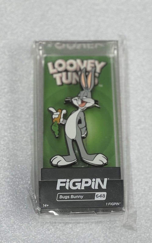 Figpin Bugs Bunny #648 mib Warner Bros.