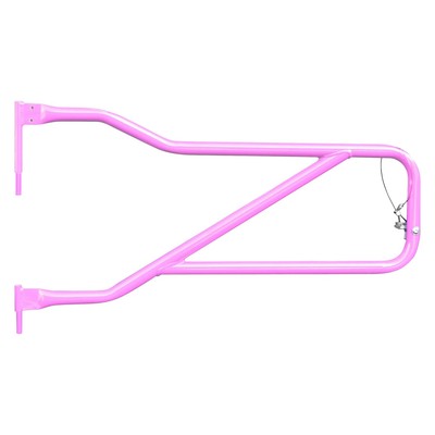For Jeep Wrangler 2018-2024 Steinjager J0048313 Pinky Front Tubular Doors