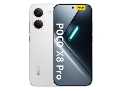 Xiaomi POCO X8 Pro 5G Smartphone - 12/512GB 6,59'' AMOLED 120 Hz Weiß
