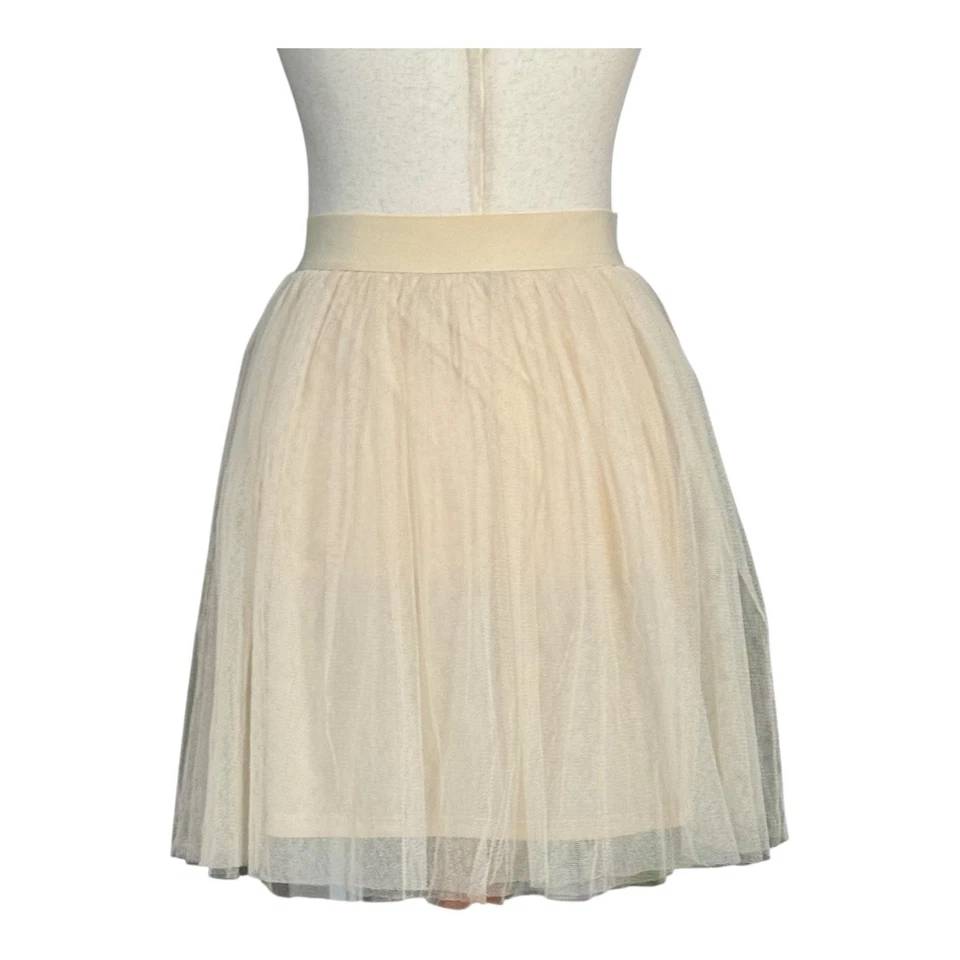 Falda Lauren Conrad Cenicienta Mujer Crema Tul Hasta la Rodilla Princesa Disney XL Foto 3 de 4