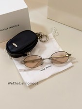 New Gentle Monster Oval Sunglasses Silver Fra...