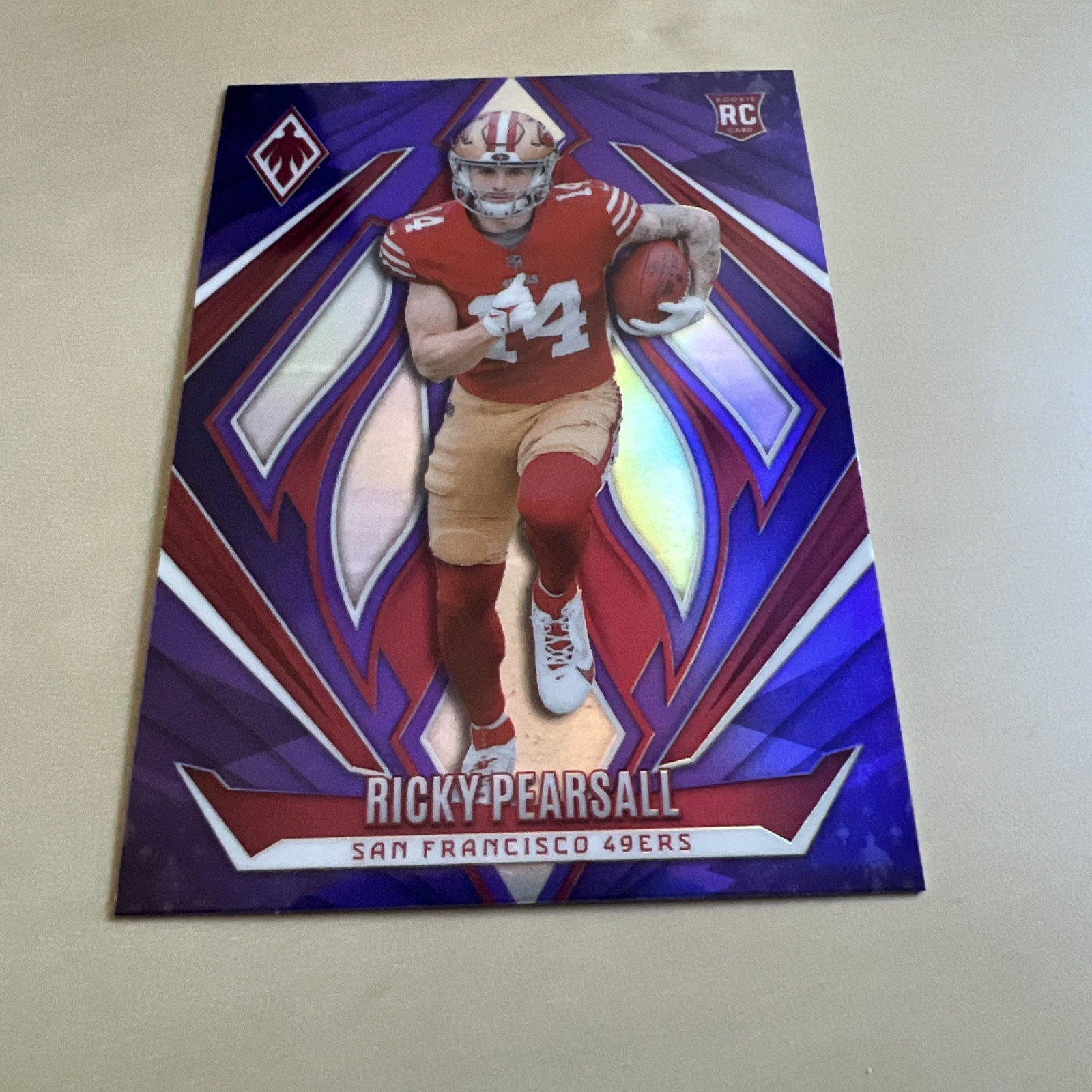 2024 Panini Phoenix Ricky Pearsall #234 Purple Fade (RC) - SF 49ers