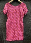 Unbranded Religious Attire Pink Brown Orange Dress & Scarf/Sari SW124