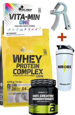 Olimp Whey Protein Complex 100% 2270g Protein 2270 g + Creatin 300 gr + Vitamin