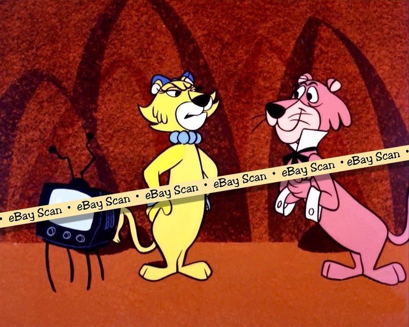 Rare! SNAGGLEPUSS Cartoon TV Photo HANNA BARBERA Studios YOGI BEAR SHOW