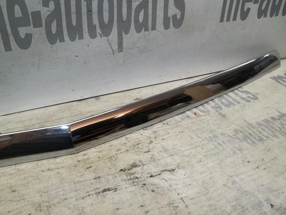 2003-2007 Cadillac CTS Front Hood Chrome Molding Moulding Trim Lip 25745952 - Image 4 of 4