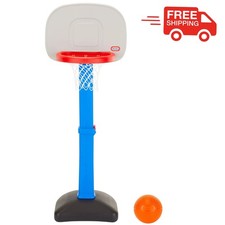 Little Tikes TotSports Adjustable Basketball Hoop with Easy Scoring for Ages 18