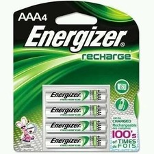 Energizer AAA Rechargeable Battery 4 Pack