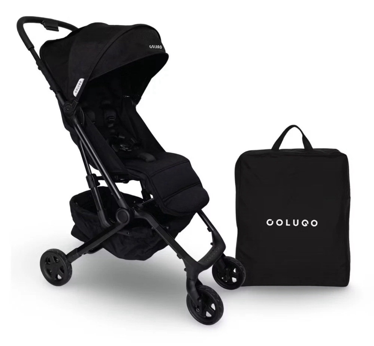 Colugo Compact Plus Travel Stroller - Black Brand Few Factory Sealed