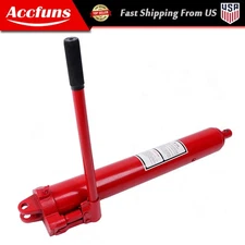 Long Ram 8 Ton Hydraulic Jack For Cherry Picker Manual Engine Hoist Lift Pump