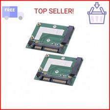 UCCKEYI 2PCS mSATA SSD to 2.5'' SATA 6.0 GPS Adapter Converter Card Module Board