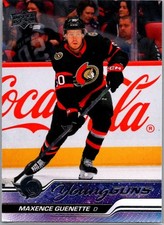 2023-24 Upper Deck Series 2 Young Guns RC #455 Maxence Guenette