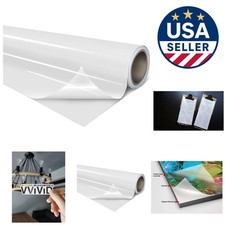 Clear Self-Adhesive Lamination Vinyl 3MIL 12'' x 30ft - High Gloss Protection