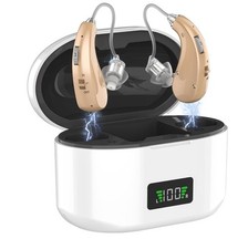 Intelligent Noise-Canceling Hearing Amplifiers, Wireless, Perfect for Seniors
