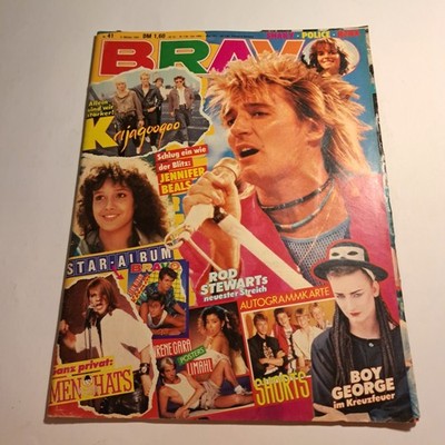 Bravo Nr. 41 von 1983 Rod Stewart (497)