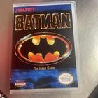 Batman The Video Game Nintendo Nes Cleaned & Tested Authentic
