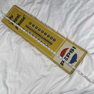 Vtg 1960s Pepsi Cola 