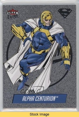 2026 Fleer Ultra Superman Medallions Alpha Centurion #M-15 READ 1pu4