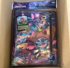 Lorcana Official Card Binder With Stitch Promo Card