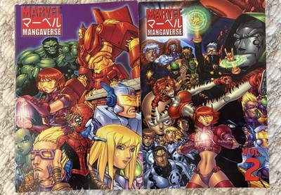 Marvel Mangaverse vol. 1 & 2 TPB Paperbacks full complete set