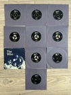 The Who: Near Complete Set Of 10x Original Track 7" Vinyl  Singles 1967-1971