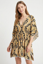 ComfyLuxe Boho Pattern Cover-Up Dress