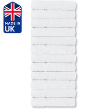 Image of Pack of 12 Face Cloths Washcloths Extra Absorbent Cotton