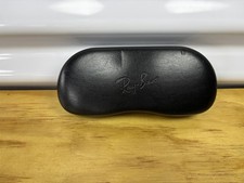 Official Ray-Ban Black/Grey Interior Hard Shell Sunglasses Case Clamshell