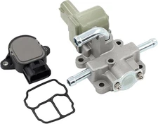 IAC Idle Air Speed Control Valve and Throttle Position Sensor TPS for Toyota