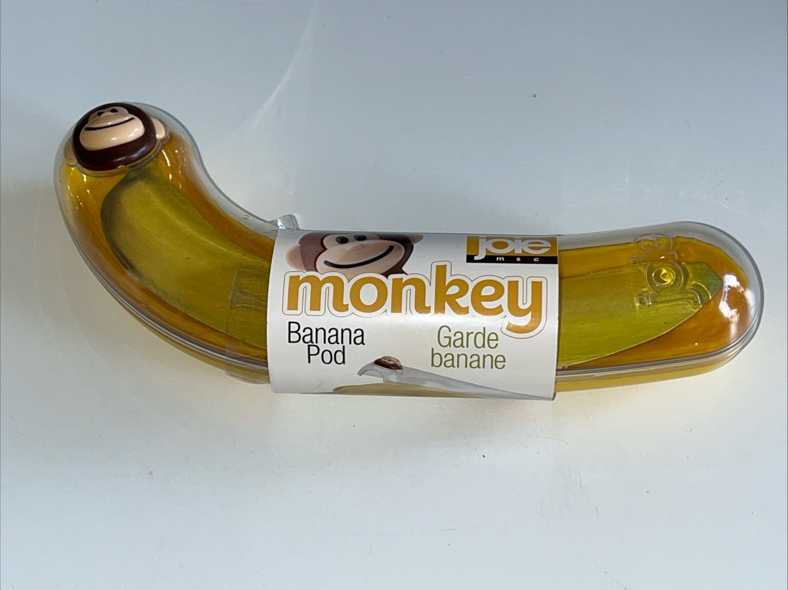 Monkey Banana Pod Storage Container Durable Banana Holder for Lunch Boxes Travel