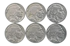 1930-1937 XF/AU Better Condition: Great Detail in Buffalo Horn 6 Coin Lot *428