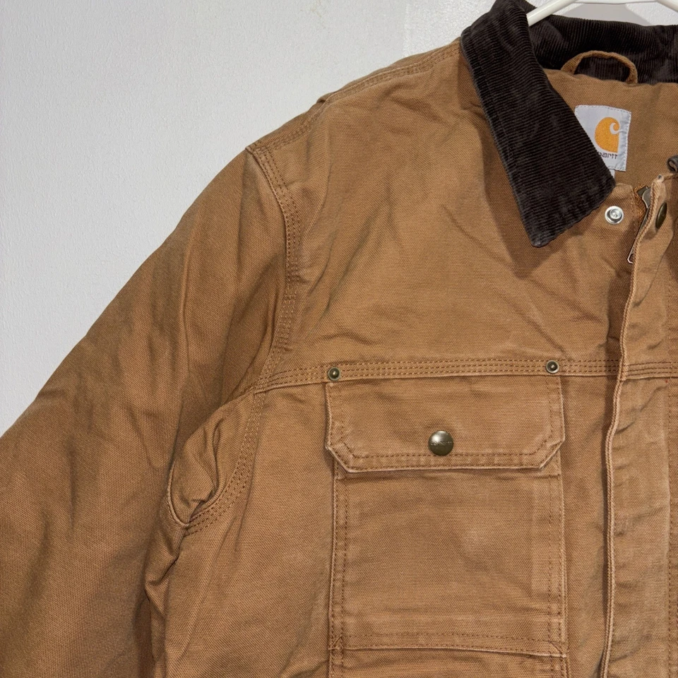 Abrigo tradicional Carhartt 103283 FULL SWING® AJUSTE RELAJADO LAVADO AISLAMIENTO PATO Foto 2 de 4