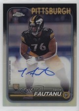 2024 Topps Chrome Rookie Auto Troy Fautanu #RA-TFA Auto 15ty