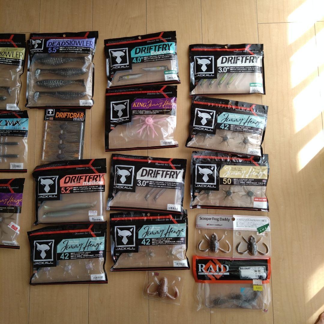 Bass Fishing Lure Set Jackal Many Daiwa Imakatsu  Craft Depth - Image 12