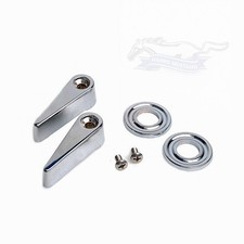 68 69 Mustang Cougar Falcon 68-77 Bronco Front Seat Latch Handles Bezels 68 69 Mustang Cougar Falcon 68-77 Bronco Front Seat Latch Handles Bezels