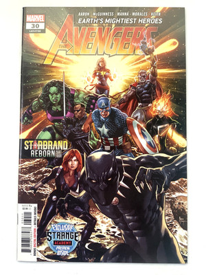 Marvel AVENGERS (2020) #30 Key 1st Baby Starbrand +Strange Academy NM Ships FREE