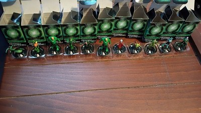 WizKids DC HeroClix Green Lantern Movie Gravity Feed Lot of 11 figures